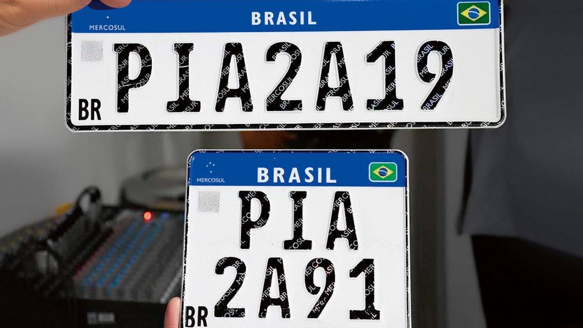 Web Veiculos - Placa Mercosul